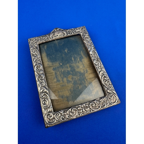 5 - Antique Hallmarked Silver Picture Frame