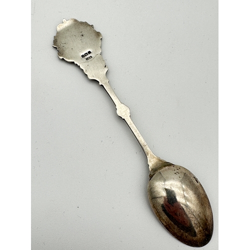 82 - Hallmarked Silver Antique Northern Bull Terrier Club Spoon - Birmingham 1912