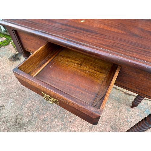 Console or Hall Table on Bobbin Turned Legs with Drawer 92 x 40 x 75cm