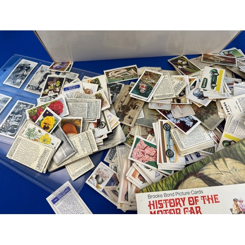 228 - Shoebox full of Cigarette Cards