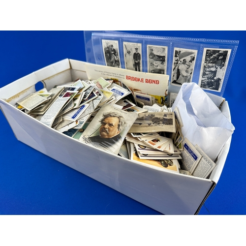 228 - Shoebox full of Cigarette Cards