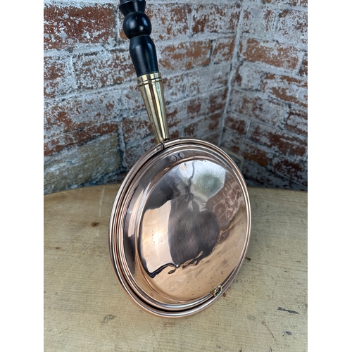 538 - Copper Bed Warming Pan