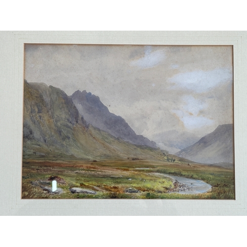 761 - Original Watercolour by G.Eyton 'View of Capel Curig'