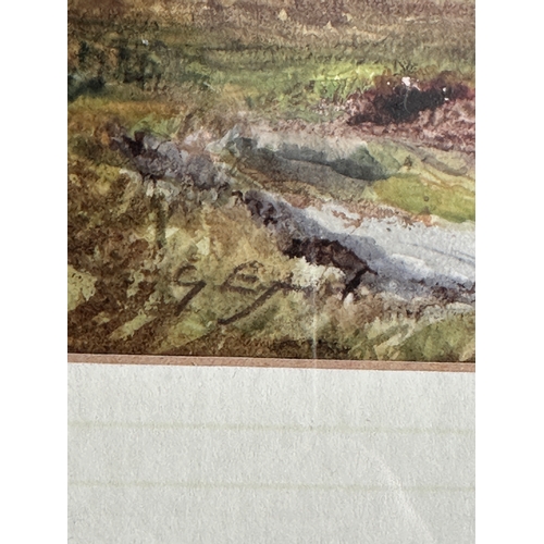 761 - Original Watercolour by G.Eyton 'View of Capel Curig'