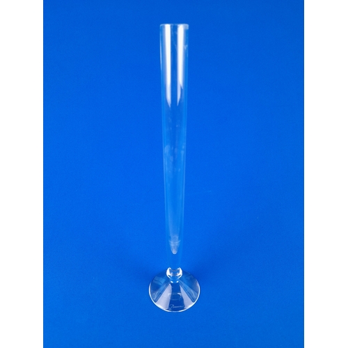 724 - Tall Baccarat Stem Vase - 32cm tall