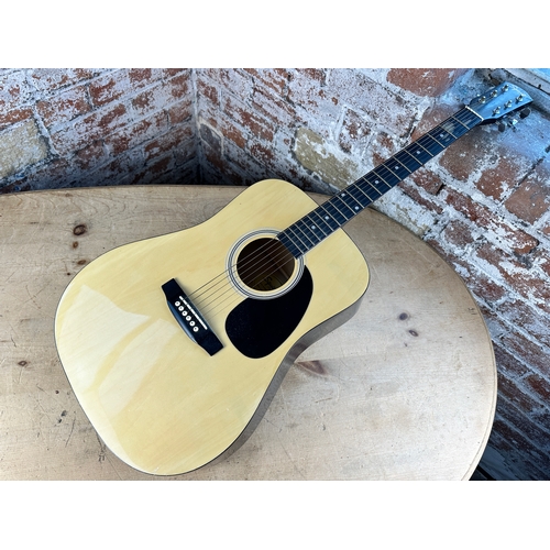 824 - Squire Fender SA-105 Acoustic Guitar