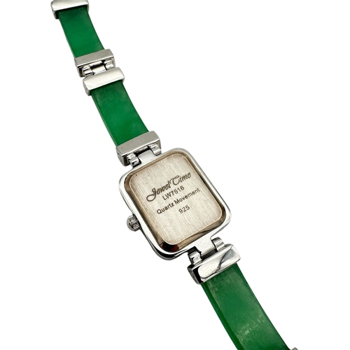 570 - Jewel Time 'Jade' & 925 Silver Ladies Watch - Working