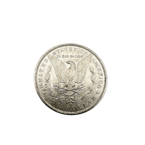 204 - 1884 Morgan Silver Dollar 'O' Mint Mark, New Orleans. Very Good Condition.