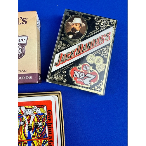 273 - Breweriana Promotional Playing Cards, Guiness, Bells, Jack Daniels & Watney Mann