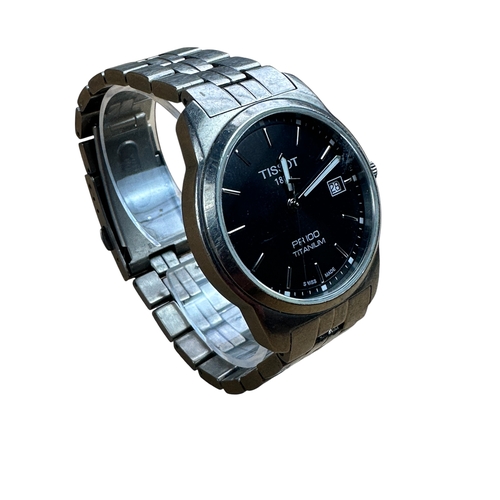 593 - Tissot 1853 PR 100 Titanium Watch