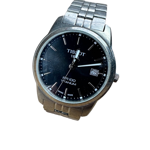 593 - Tissot 1853 PR 100 Titanium Watch