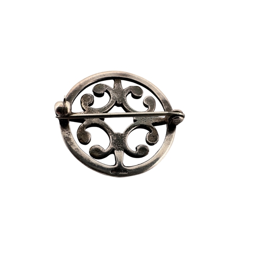 91 - Ola Gorie Scottish Silver Brooch