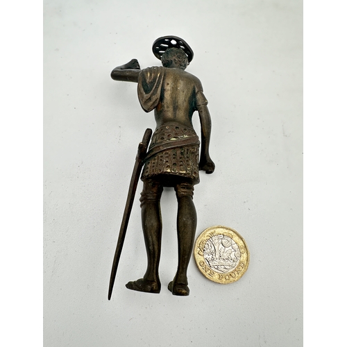 493 - Small Bronze Figure