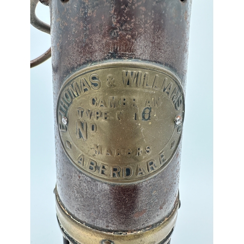 502 - Thomas & Williams Type N Miners Lamp