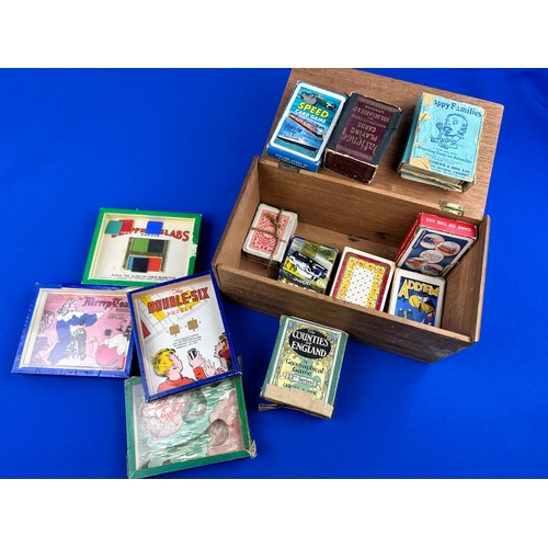 301 - Vintage Journet Puzzles & Card Games