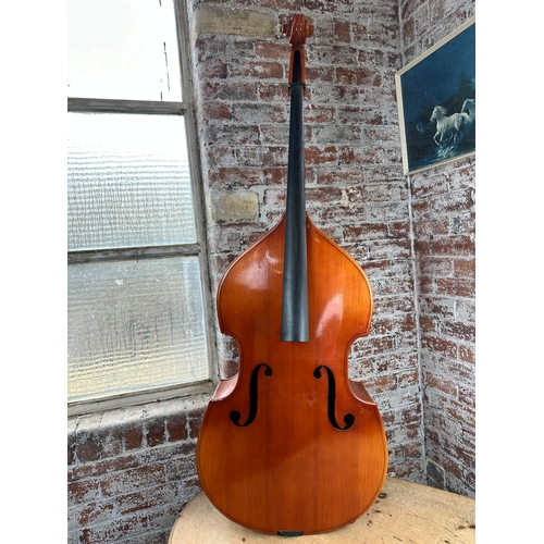 823 - Musima Double Bass 3/4 size 5