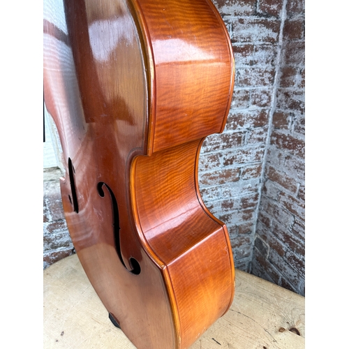 823 - Musima Double Bass 3/4 size 5