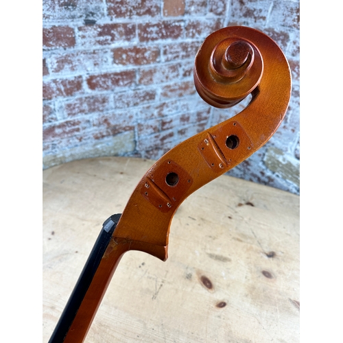 823 - Musima Double Bass 3/4 size 5