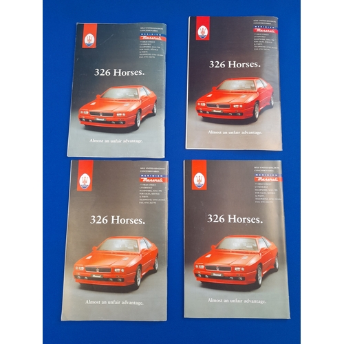 232 - Vanden Plas 3 Litre Princess Operational Handbook and 7 Trident Maserati Club Issues from 1993 to 19... 