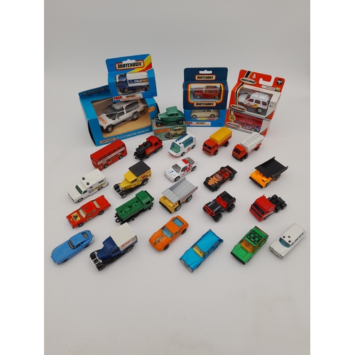 277 - Group of Boxed and Unboxed Matchbox Superfast Diecast Cars and Vehicles