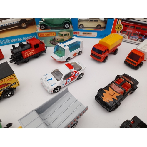 277 - Group of Boxed and Unboxed Matchbox Superfast Diecast Cars and Vehicles