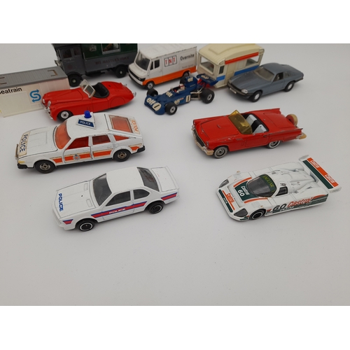 281 - Group of Unboxed Corgi Toys Diecast Cars and Vehicles including James Bond Lotus Esprit