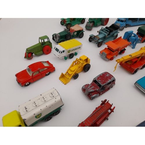 282 - Box of Matchbox Regular Wheels Diecast Cars and Vehicles