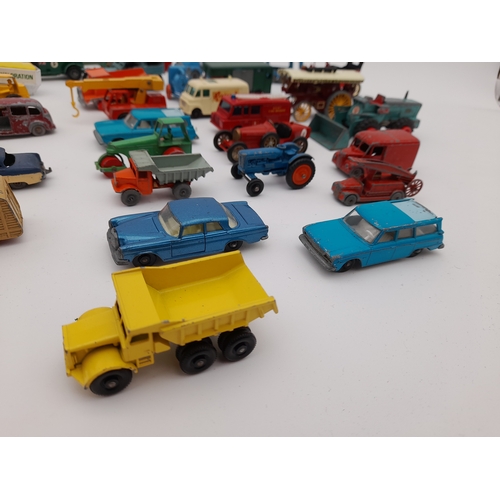 282 - Box of Matchbox Regular Wheels Diecast Cars and Vehicles