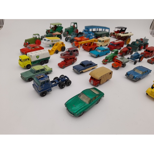 282 - Box of Matchbox Regular Wheels Diecast Cars and Vehicles