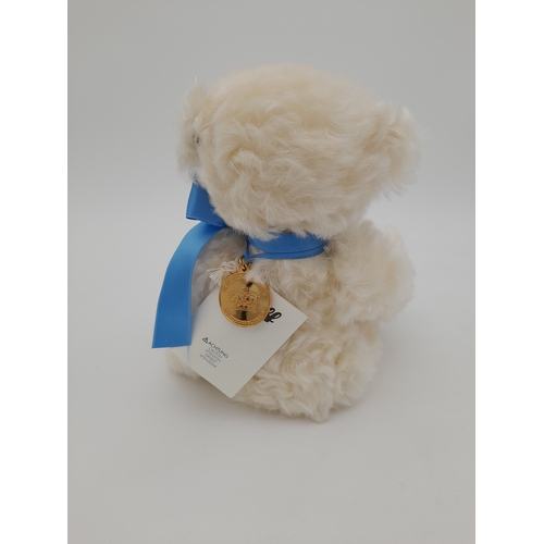 287 - Boxed Limited Edition Steiff George The Royal Baby Bear - number 2123