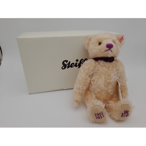 288 - Boxed Limited Edition Steiff Diamond Jubilee Teddy Bear - number 947