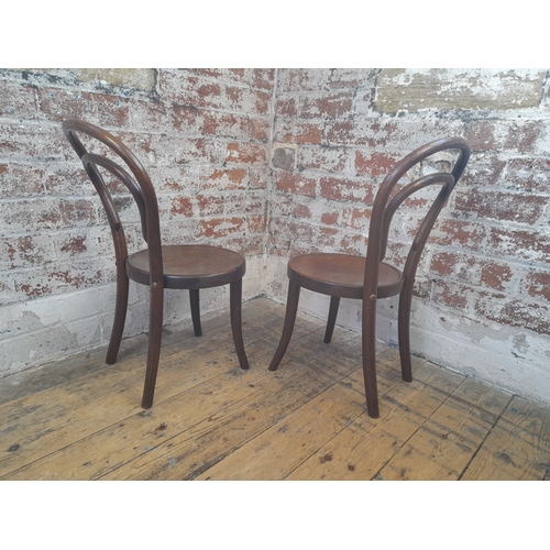 1019 - Pair of J & J Kohn Thonet Style Child's Bentwood Chairs...