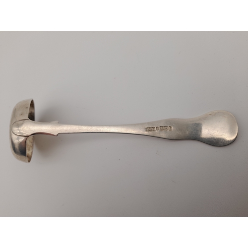 12 - Edinburgh 1861 Sterling Silver Ladle - Mackay & Chisholm, 37.4g...