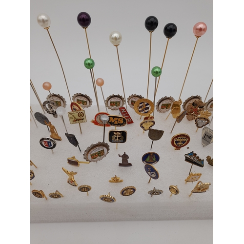 460 - Collection of Hat Pins and Stick Pins