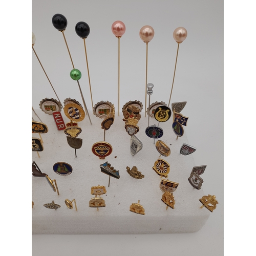 460 - Collection of Hat Pins and Stick Pins