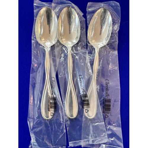 466 - Christofle Galea Standard Soup Spoon, Factory Sealed x3