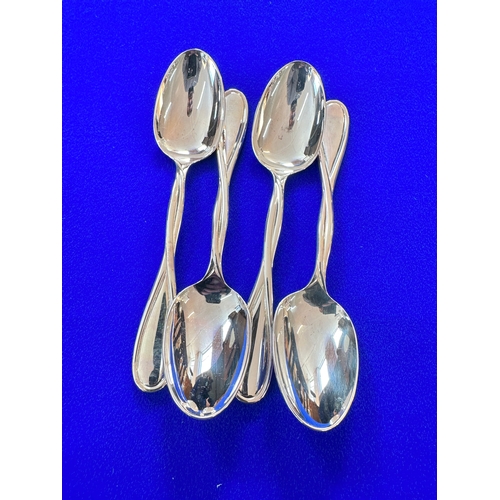 467 - Christofle Galea Standard Soup Spoon x4