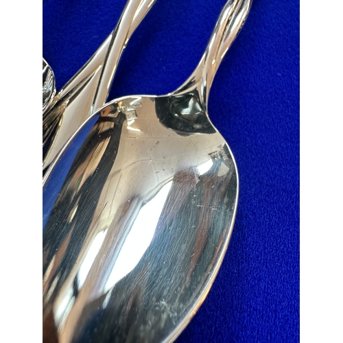 467 - Christofle Galea Standard Soup Spoon x4