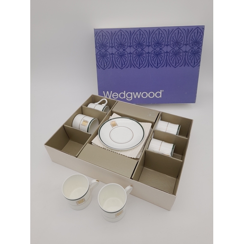 692 - Wedgwood House of Commons Coffee Set in Original Box