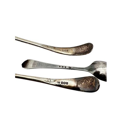 6 - Three Hallmarked Silver Spoons 73.8g...