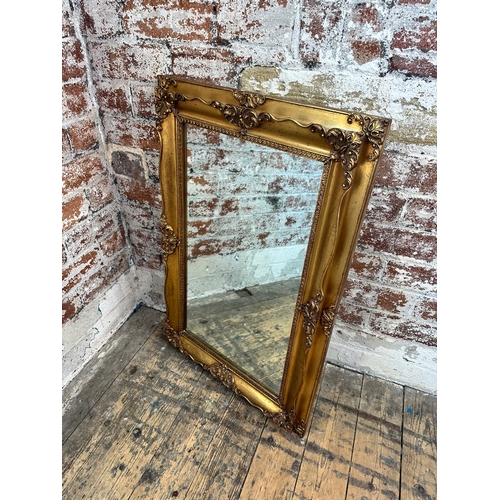 1004 - Gilt Framed Modern Mirror