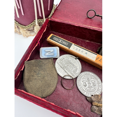 431 - Group of Collectables including Commemorative Medals, Badges & Hat Pins