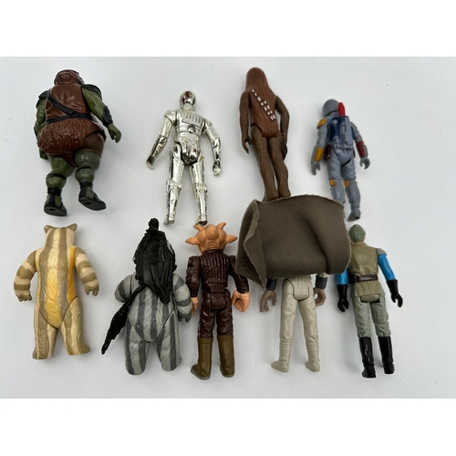 331 - Group of 9 Vintage Kenner Star Wars Figures