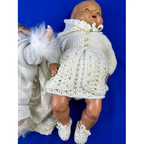 328 - Vintage Doll & Gracie Doll