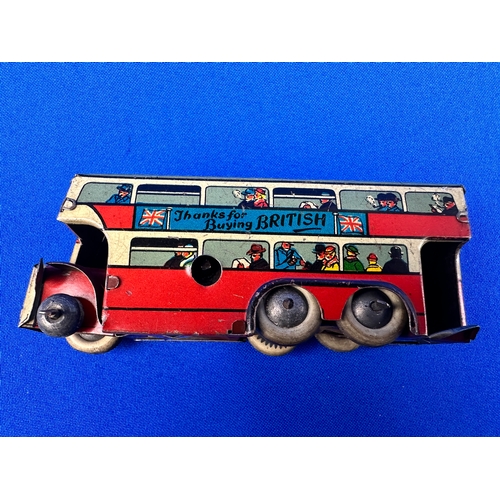 316 - Wells Brimtoy Clockwork Bus