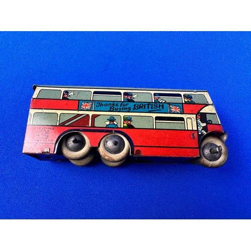 316 - Wells Brimtoy Clockwork Bus