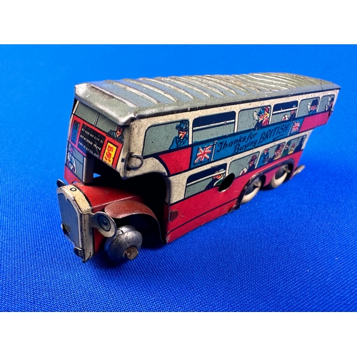 316 - Wells Brimtoy Clockwork Bus