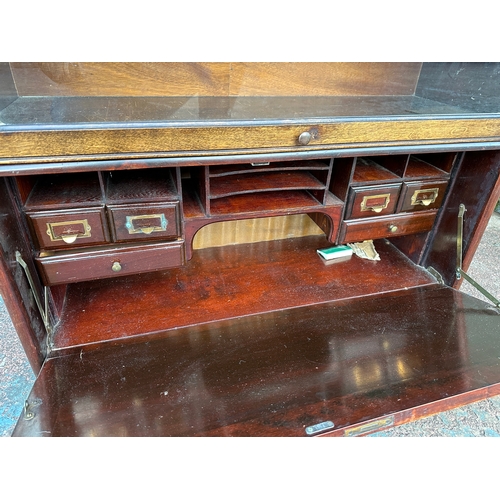 955 - Globe Wernicke Section of Barristers Bookcase and GRM Top and Bureau Sections