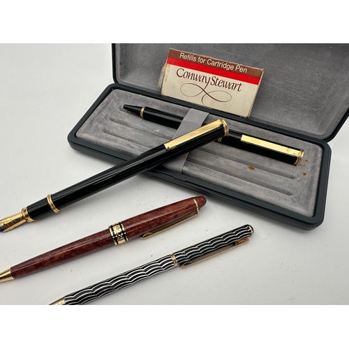 391 - Leonard Cartridge Pen Set and Others