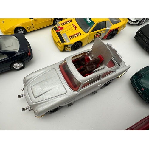 261 - Collection of Corgi, Matchbox, Maisto Diecast Cars etc. all around 1:36, 1:38 Scale